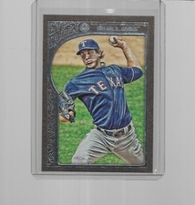 2015 TOPPS GYPSY QUEEN BASEBALL FRAMED DEREK HOLLAND #61 (438/499)