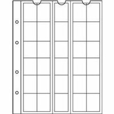 coin sheets NUMIS, 30 pockets up to 25 mm Ø