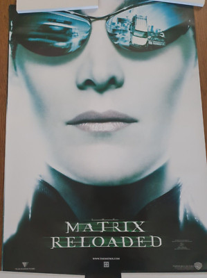 The Matrix Reloaded Trinity Australia Promo Poster Print 2003