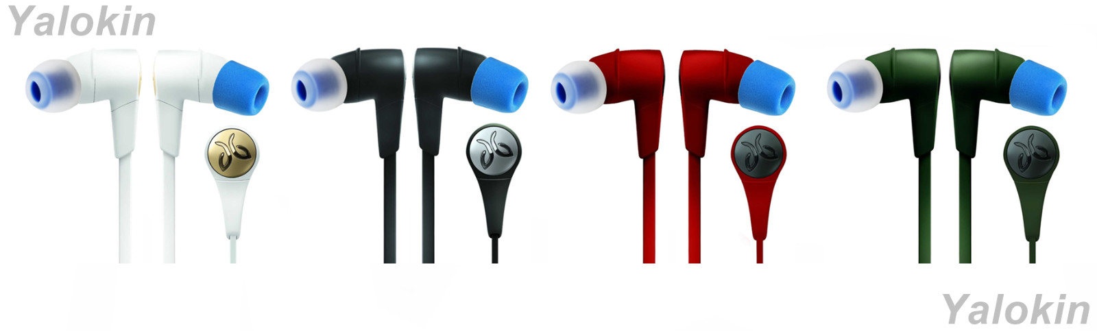 8 Large (BLMF-CLBL) Memory Foam & Silicone Tips for Jaybird Bluebuds X and X2