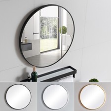 40/50/60/70/80 Modern Wall Mirror Bathroom Bedroom Makeup Dressing Circle Mirror