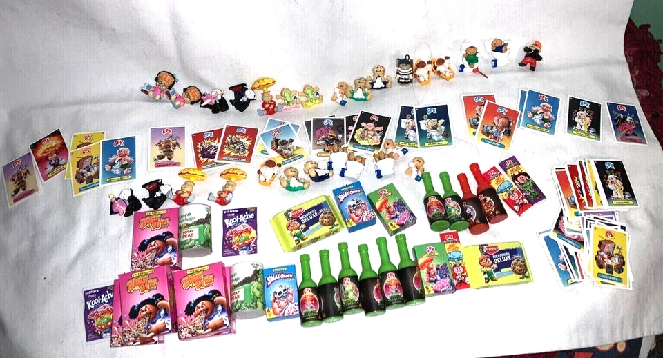 Garbage Pail Kids GPK Micro Collection ФИГУРКИ Продуктовые КАРТОЧКИ Лот из 140! ВАУ! - Изображение 2 из 4