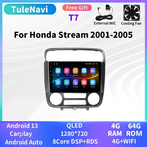 For Honda Stream 2001-2005 Car Radio Multimedia Stereo Carplay GPS Navi Screen - Picture 27 of 31
