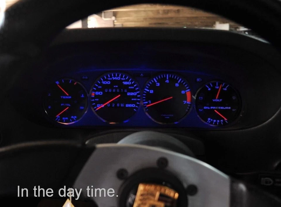 instrumento juego de luces LED para Porsche 928 944 968, iluminación suave y uniforme Foto 4 de 4