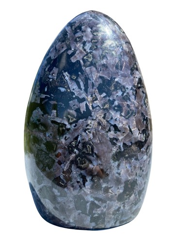 Mystic Merlinite Stone Standing Freeform Indigo Gabbro Stone from Madagascar #3