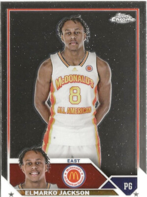 2023 Topps Chrome McDonald's All-American  Elmaro Jackson RC #56