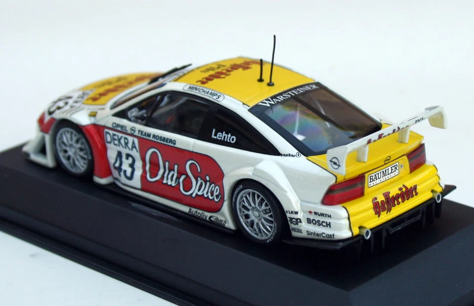 Opel Calibra V6 4X4 DTM 1996 #43 Team Rosberg J.J. Llehto, Minichamps In M. 1:43 - Immagine 2 di 4