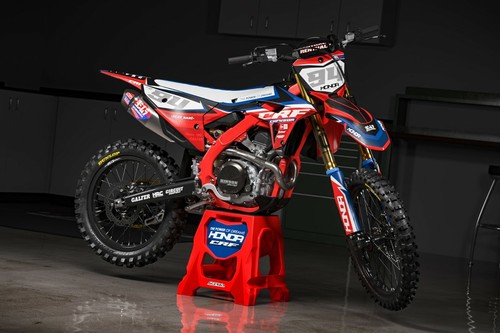 Honda CRF 250 2014 - 2017 Full Custom Graphic Kit FLUID Style sticker kit - Picture 5 of 6