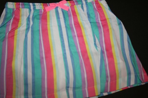 NEW Carter's 2 Piece Girls Set 3T 4T 5T Unicorn Magic Top & Rainbow Skort - Picture 3 of 6