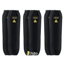 HANDLANDY 3 Pairs Flame Resistant Welding Sleeves Arm Protection