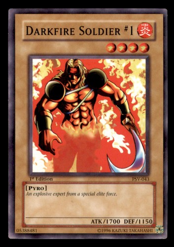 Darkfire Soldier [1st Edition] PSV-043 card