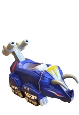 Imaginext Power Rangers Blue Triceratops Zord Vehicle 2015 Mattle