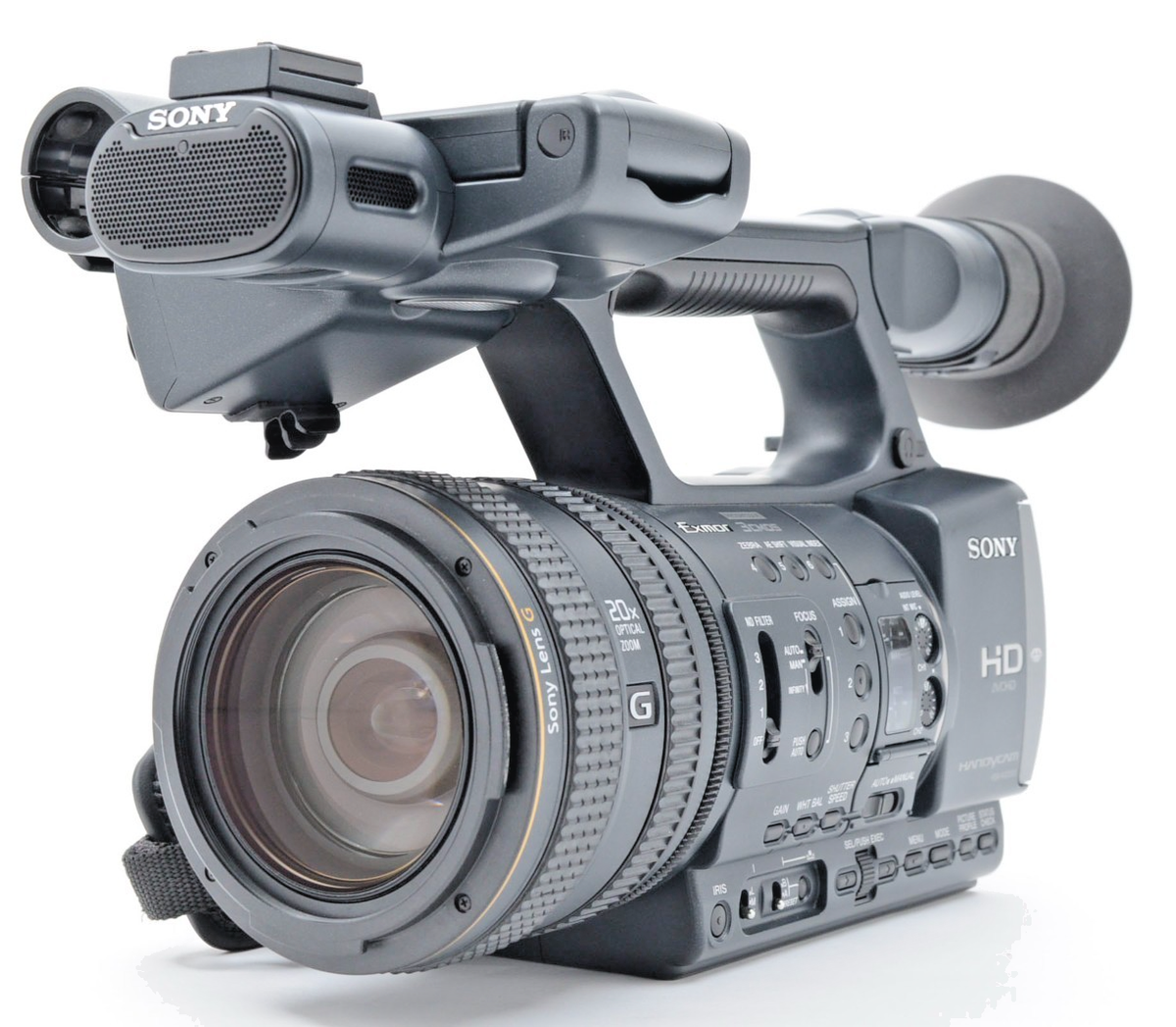 Sony HDR-AX2000 HD AVCHD Professional Camcorder Video Camera w/Box