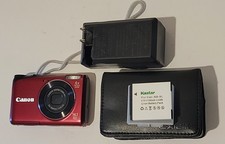 Canon PowerShot A2200 HD 14.1 MP 4x Zoom Camera w/ Batteries FULLY TESTED