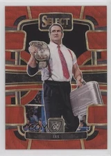 2024 Panini Select WWE Concourse Red Wave Prizm 47/99 IRS #91 1f8v