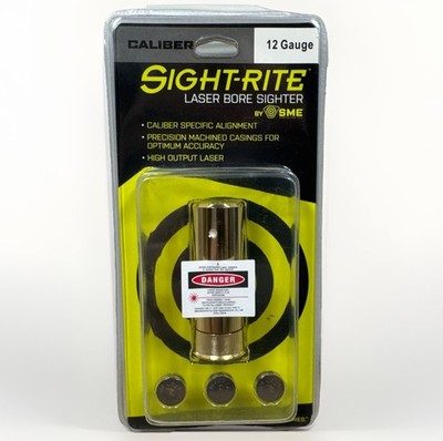Sight-Rite SME 12 Gauge Shotgun Laser Bore Sight Sighter System XSI-BL-12GA NEW