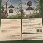 (2x)in-1 Squirrel Baffle for Bird Feeder Pole Shepherds Hooks with 40" Spikes — photo 3