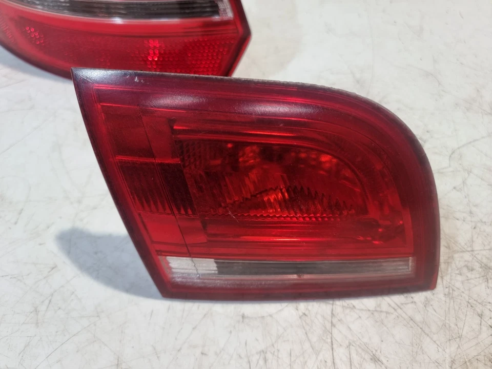 Audi A3 8P Rear Tail Light Inner Outer Set Left N/S 2009 Facelift OEM 8P4945095E - Image 3 of 4