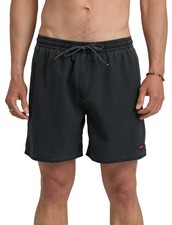 Quiksilver Saltwater 17" Men's Volley Shorts - Anthracite - New