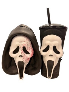 Scream 7 Popcorn Bucket Cup Ghost Face