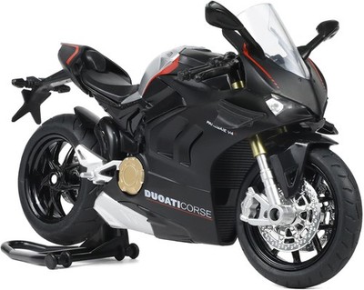1:12 Motorcycle Model Toy for Ducati V4S Alloy Metal Diecast Motorbike with S...