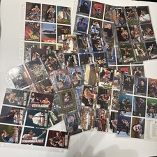 WWE WWF FLEER 2001 WRESTLEMANIA The Rock -  Divas - Signature Cards - 100+ Cards