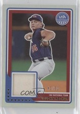 2023 Panini USA Baseball Stars & Stripes Material Holo 43/50 Vaughn Neckar tj1