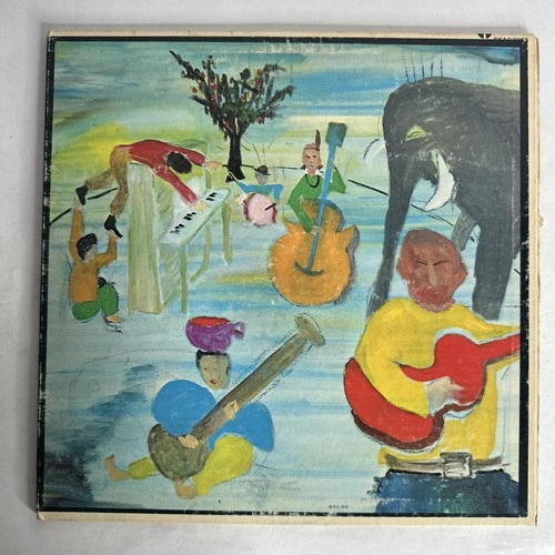 The Band - Music From Big Pink Vinyl 1968 Pressing Green Capital Bob Dylan VG+