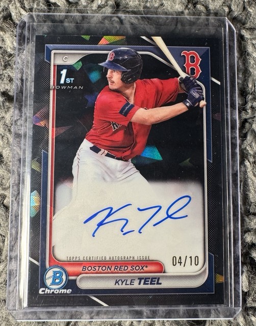 2024 Bowman Chrome 1st Sapphire Kyle Teel Auto /10