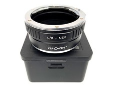 K&F Concept L/R-NEX Objektivadapter (Leica R ...