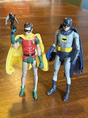Mattel Batman Classic TV Series CLIMBING BATMAN & ROBIN Actionfigur 6-inch