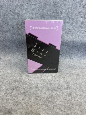 (NEW) Ledger Nano S Plus Crypto Hardware Wallet - Matte Black (VG)