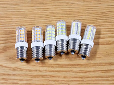E17 LED Bulb Microwave Light Bulb 40Watt Lot of 6 New Bulbs