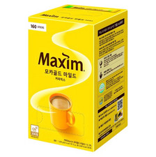 Maxim Mocha Gold Mild Coffee Mix   160 Sticks Instant Korean Coffee