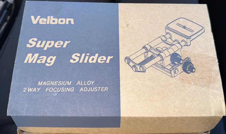 Velbon Super Mag Slider, Magnesium Alloy, 2 Way Focusing Adjustable. - image 2 of 4