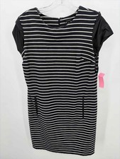 Pre-Owned Ann Taylor Navy Size XS Short Short Sleeve Dress