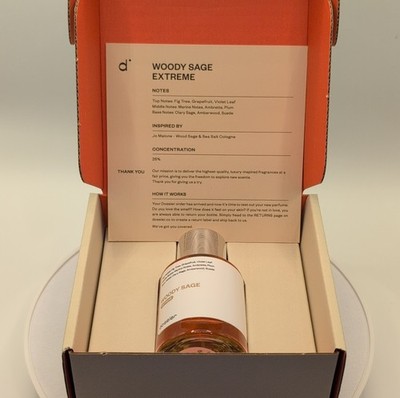 dossier Woody Sage Extreme Perfume Spray 50 ml Fig Grapefruit Violet Marine Plum