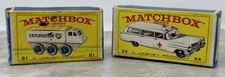 Vintage Matchbox Lesney Boxes Only