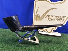 Cosmopolitan Sandblasted Canted Dublin Restored Briar Estate Pipe