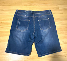 Gina Damen Denim Jeansshorts Bermuda Boyfrien...