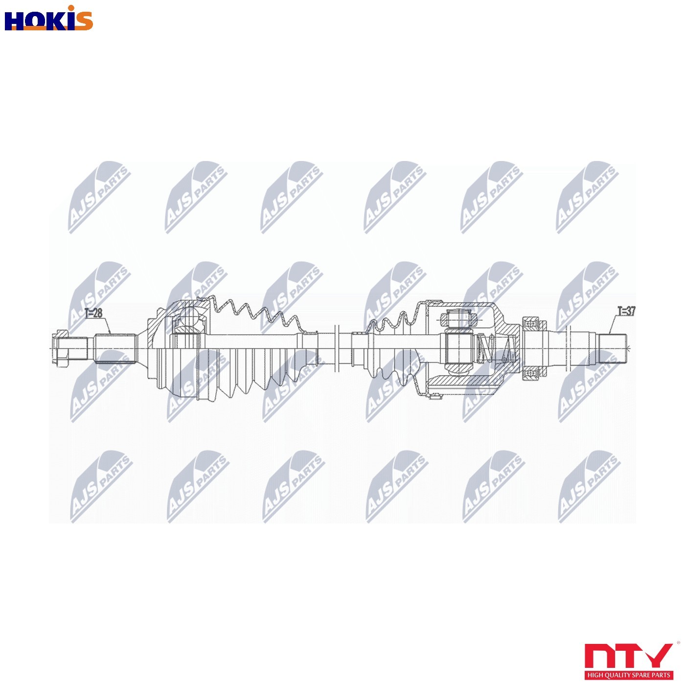 NPW-PE-089 NTY Drive Shaft for CITROËN,PEUGEOT - Image 7