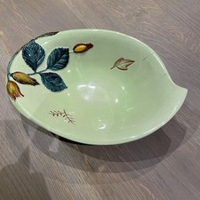 Carlton Ware Australian Design Decorative Oval Leaf Bowl