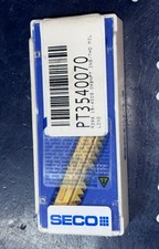 (2) SECO R396.19-4005.0X8NPT Carbide Thread Mill Insert F30M  00096260 EDP 96771