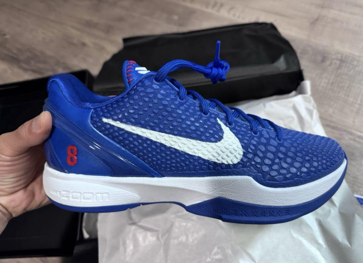 Nike Kobe VI Protro 9.5 ドジャース×kobe Men's Size 8 / Women's 9.5 - Nike Zoom Kobe 6 Protro Dodgers