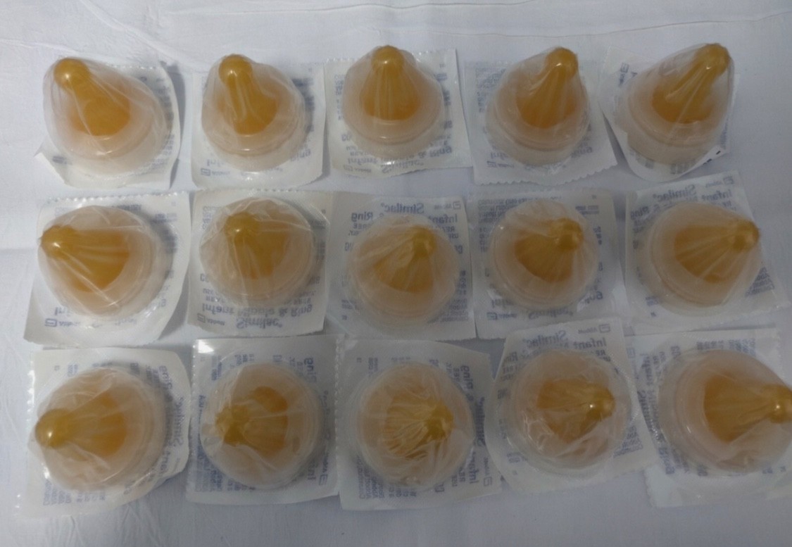 Qty: 15 Similac Infant standard flow Disposable Nipples and Rings for RTF 2028