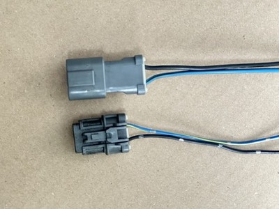 OEM Honda Cooling Radiator Fan Motor Wire Connector Plug Pigtail Harness M+F 16''