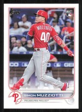 2022 Topps Update #US19 Simon Muzziotti RC