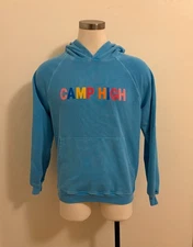 Camp High Collective Hoodie Sweatshirt Blue (size: S)