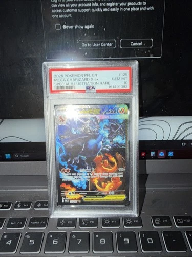 Mega Charizard x EX 125 Psa10