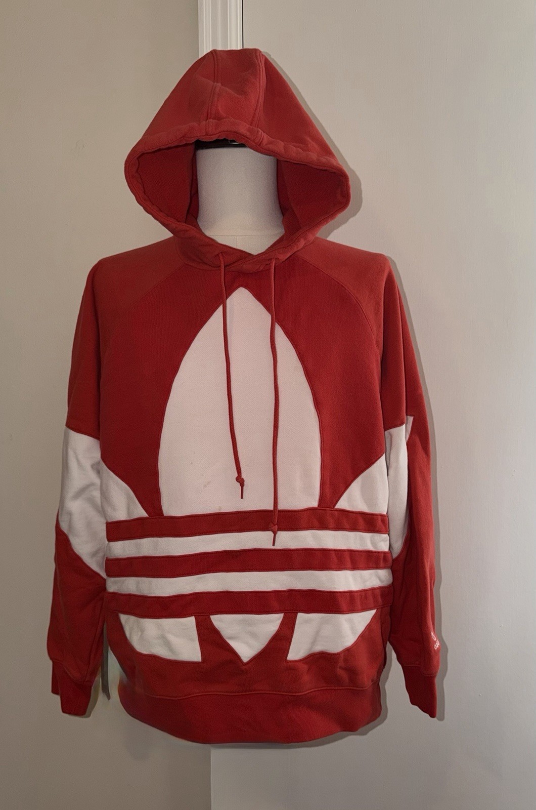Adidas Originals Trefoil Red Mens Track Suit Oversized Size XL